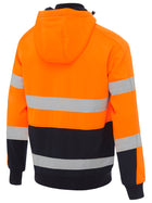 Wholesale BK6988T Bisley Taped Hi Vis Fleece Hoodie With Sherpa Lining Printed or Blank