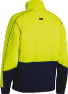 Wholesale BK6989 Bisley Hi Vis Fleece Pullover Printed or Blank