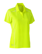 Wholesale BKL1425 Bisley Womens Cool Mesh Polo Shirt Printed or Blank