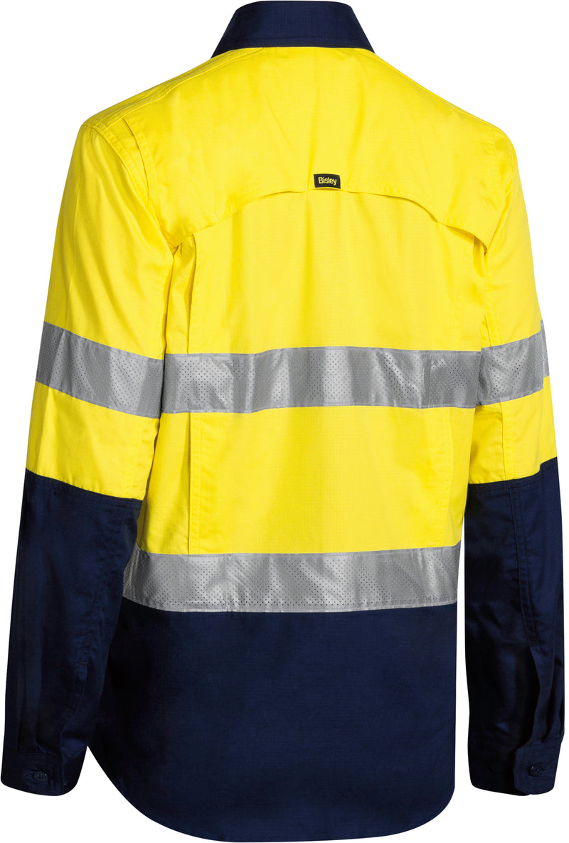Load image into Gallery viewer, Wholesale BL6415T Bisley Womens 3M Taped Hi Vis X Airflow™ Ripstop Shirt Printed or Blank
