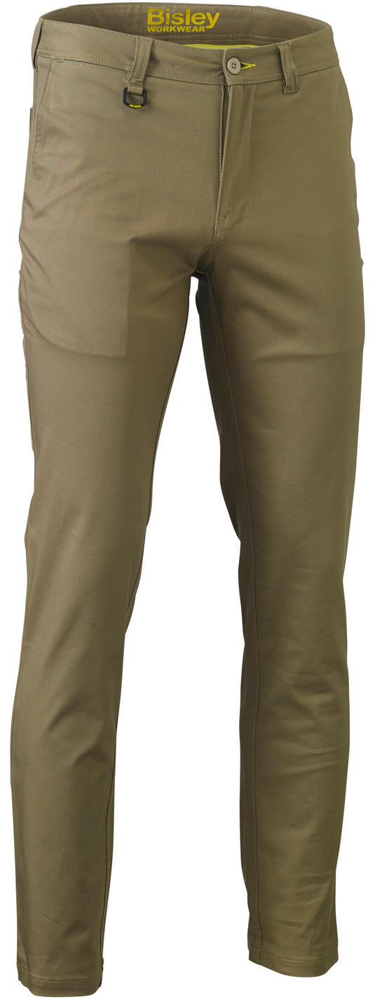 Wholesale BP6008 Bisley Stretch Cotton Drill Work Pants - Stout Printed or Blank