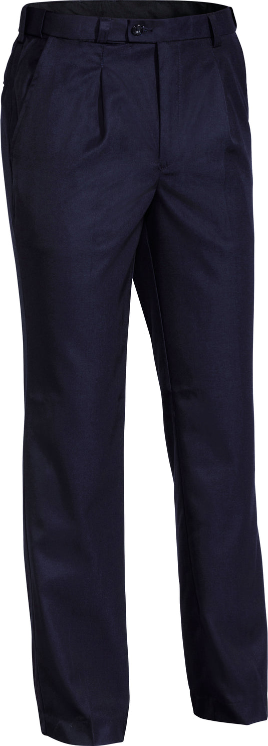 Wholesale BP6123D Bisley Mens Permanent Press Trouser - Stout Printed or Blank
