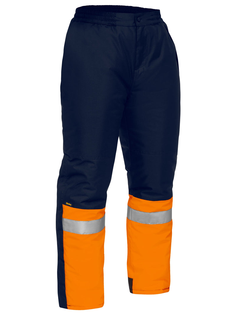 Load image into Gallery viewer, Wholesale BP6451T BISLEY TAPED TWO TONE HI VIS FREEZER PANTS - STOUT Printed or Blank

