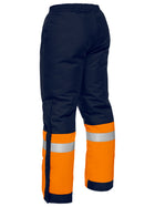 Wholesale BP6451T BISLEY TAPED TWO TONE HI VIS FREEZER PANTS - REGULAR Printed or Blank