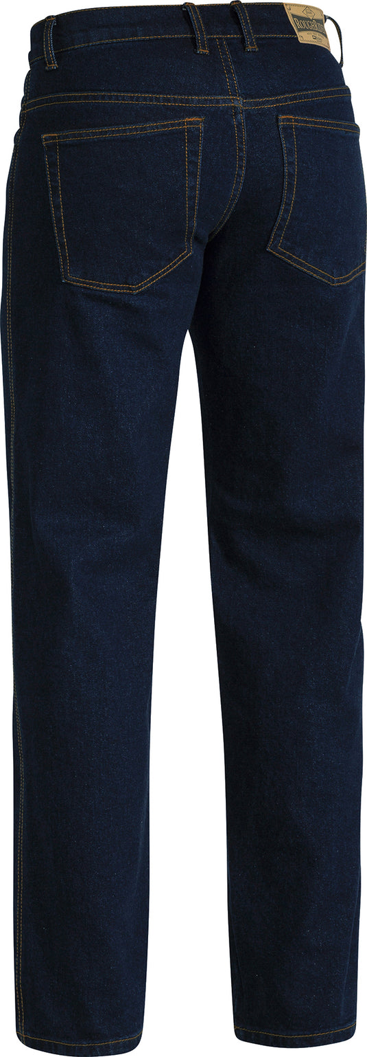 Wholesale BP6712 Bisley Rough Rider Denim Stretch Jeans - Long Printed or Blank