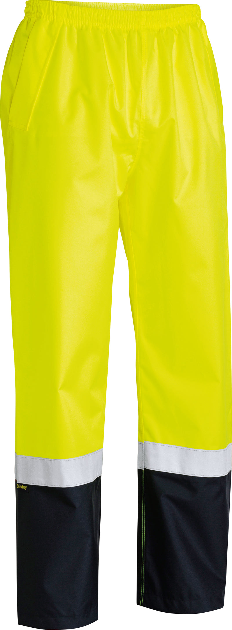 Load image into Gallery viewer, Wholesale BP6965T Bisley Taped Two Tone Hi Vis Shell Rain Pant Printed or Blank
