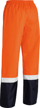 Wholesale BP6965T Bisley Taped Two Tone Hi Vis Shell Rain Pant Printed or Blank