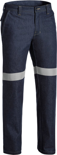 Wholesale BP8091T Bisley Taped FR Denim Jeans - Regular Printed or Blank