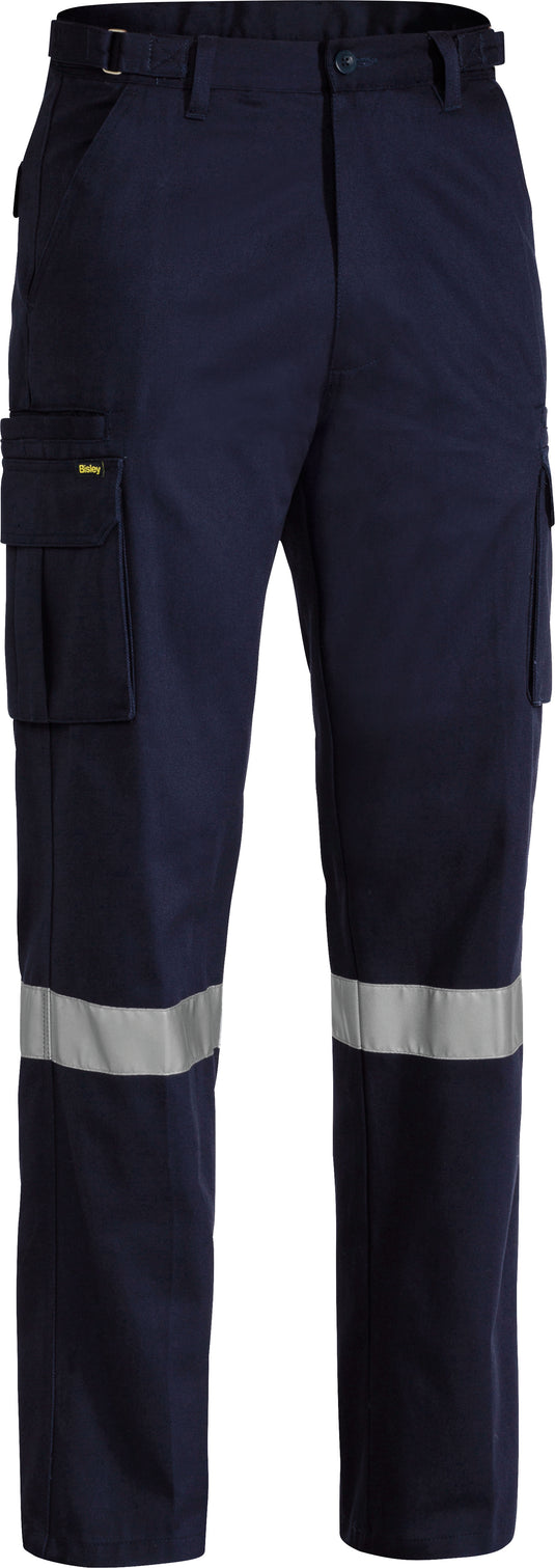 Wholesale BPC6007T Bisley 8 Pocket Cargo Pant 3M Reflective Tape - Long Printed or Blank