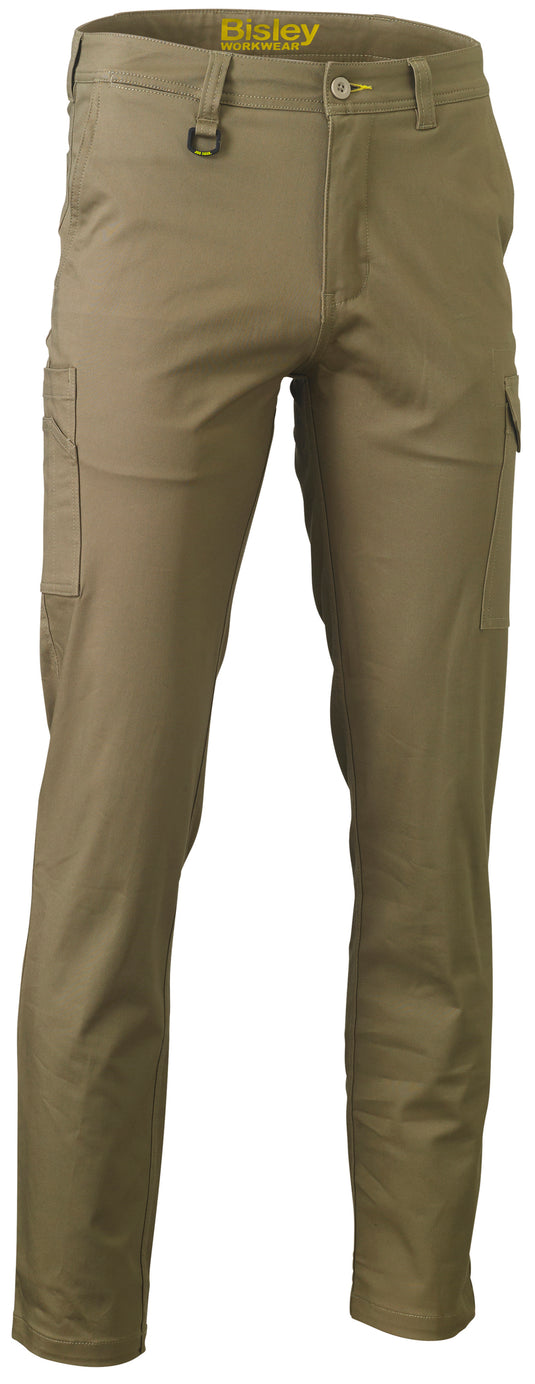 Wholesale BPC6008 Bisley Stretch Cotton Drill Cargo Pants - Regular Printed or Blank