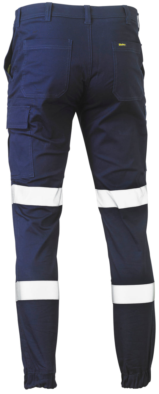 Wholesale BPC6028T Bisley Taped Bimotion Stretch Cotton Drill Cargo Pants - Stout Printed or Blank