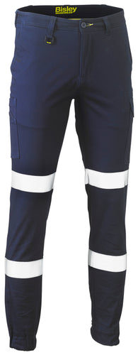 Wholesale BPC6028T Bisley Taped Bimotion Stretch Cotton Drill Cargo Pants - Regular Printed or Blank