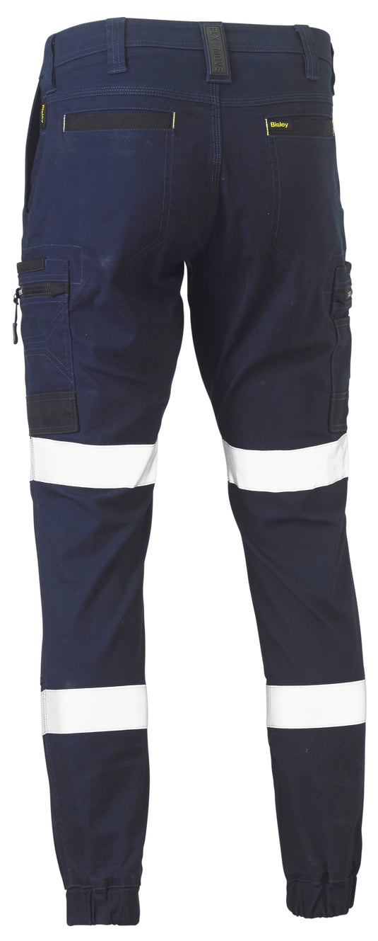 Wholesale BPC6334T Bisley Flex & Move Taped Stretch Cargo Cuffed Pants - Regular Printed or Blank