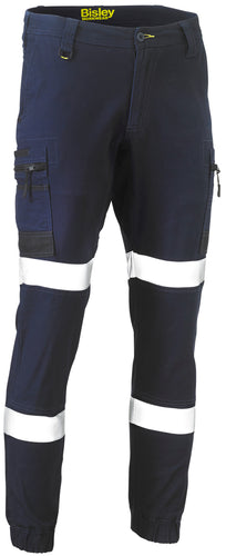Wholesale BPC6334T Bisley Flex & Move Taped Stretch Cargo Cuffed Pants - Regular Printed or Blank
