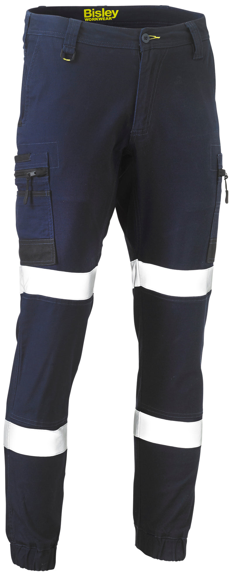 Load image into Gallery viewer, Wholesale BPC6334T Bisley Flex &amp; Move Taped Stretch Cargo Cuffed Pants - Stout Printed or Blank
