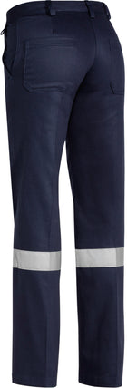 Wholesale BPL6007T Bisley Womens Drill Pant 3M Reflective Tape Printed or Blank