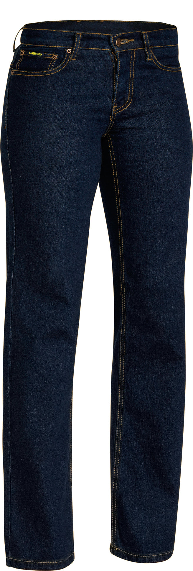 Wholesale BPL6712 Bisley Womens Rough Rider Denim Stretch Jeans Printed or Blank