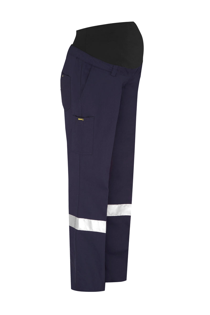 Load image into Gallery viewer, Wholesale BPLM6009T Bisley 3M Taped Maternity Drill Work Pant Printed or Blank
