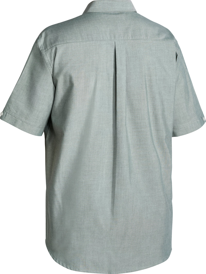 Load image into Gallery viewer, Wholesale BS1030 Bisley Oxford Shirt - Short Sleeve Printed or Blank
