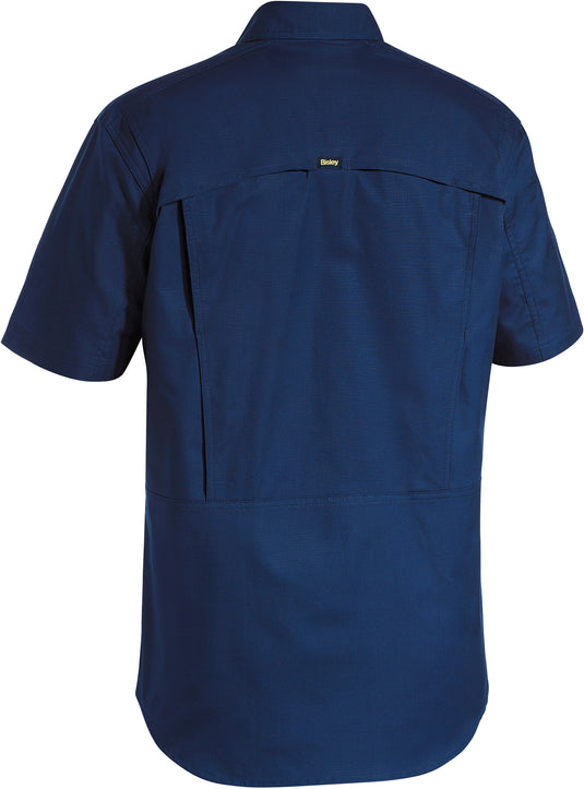 Wholesale BS1414 Bisley X AirFlow™ Ripstop Shirt - Short Sleeve Printed or Blank