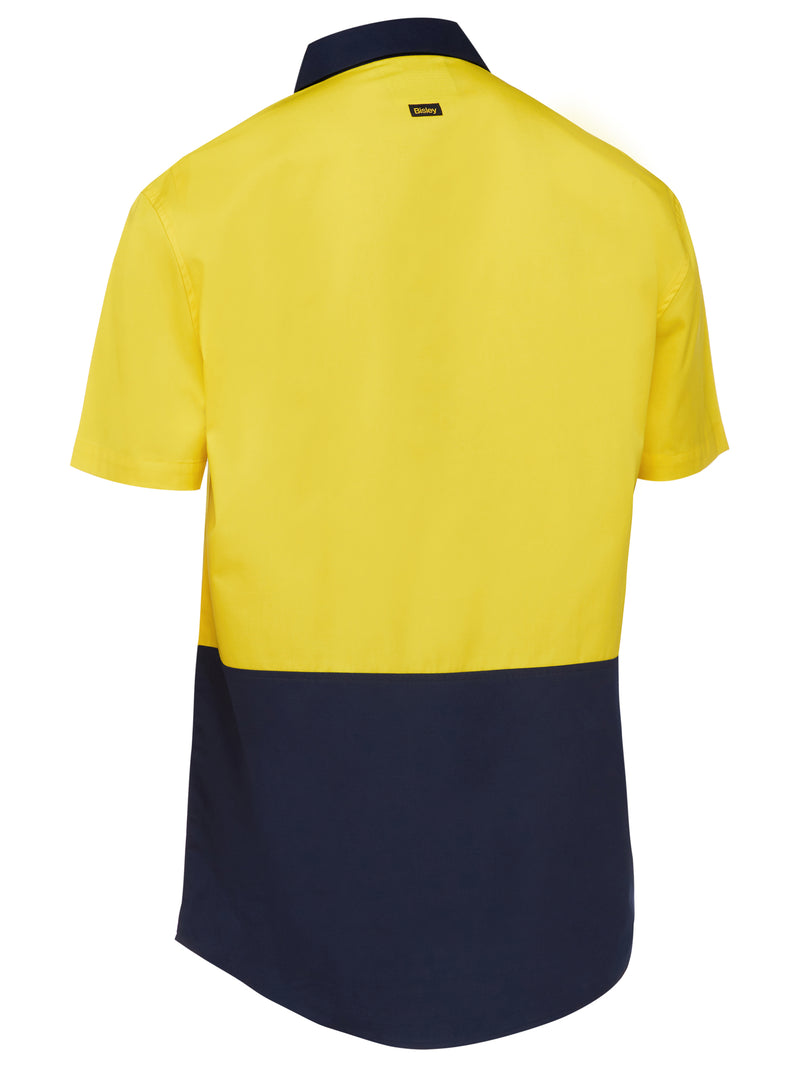 Load image into Gallery viewer, Wholesale BS1442 BISLEY TWO TONE HI VIS SHORT SLEEVE SHIRT Printed or Blank
