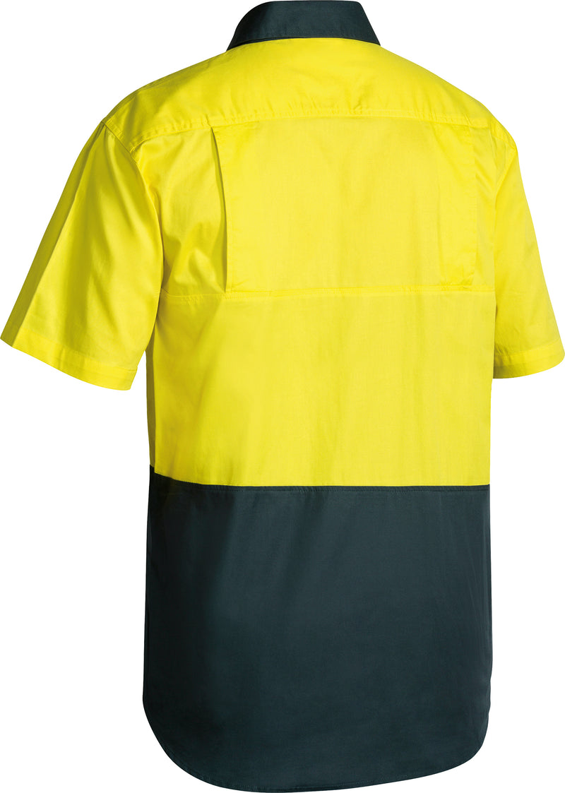 Load image into Gallery viewer, Wholesale BS1895 Bisley 2 Tone Cool Lightweight Drill Shirt - Short Sleeve Printed or Blank
