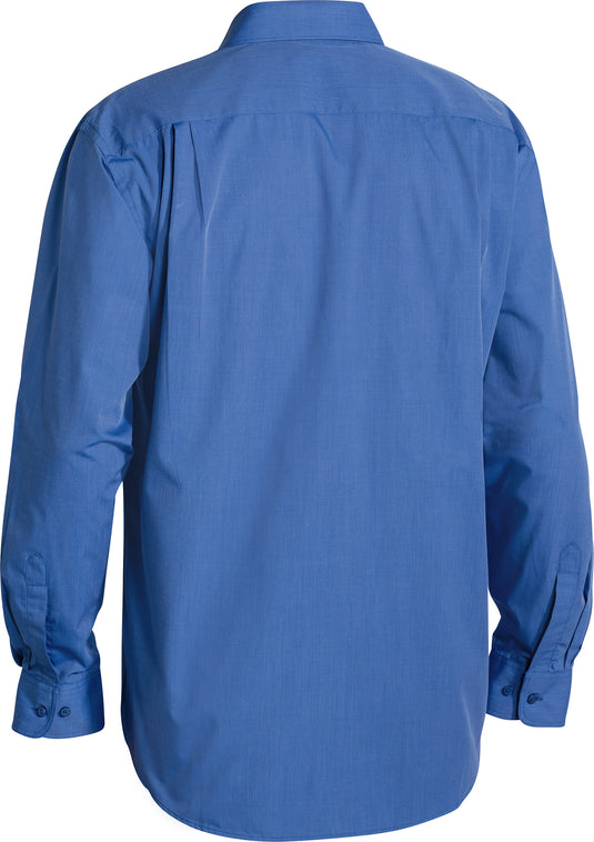 Wholesale BS6031 Bisley Metro Shirt - Long Sleeve Printed or Blank