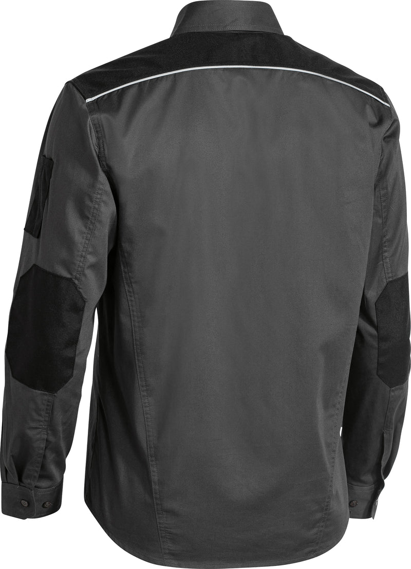 Load image into Gallery viewer, Wholesale BS6133 Bisley Flex &amp; Move™ Mechanical Stretch Shirt - Long Sleeve Printed or Blank
