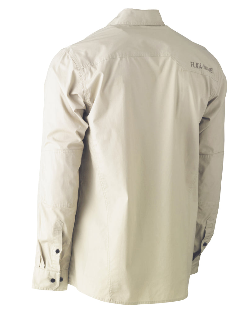 Load image into Gallery viewer, Wholesale BS6144 Bisley Flex &amp; Move™ Utility Work Shirt - Long Sleeve Printed or Blank
