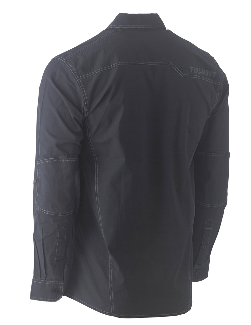 Load image into Gallery viewer, Wholesale BS6146 Bisley Flex &amp; Move™ Work Shirt - Long Sleeve Printed or Blank
