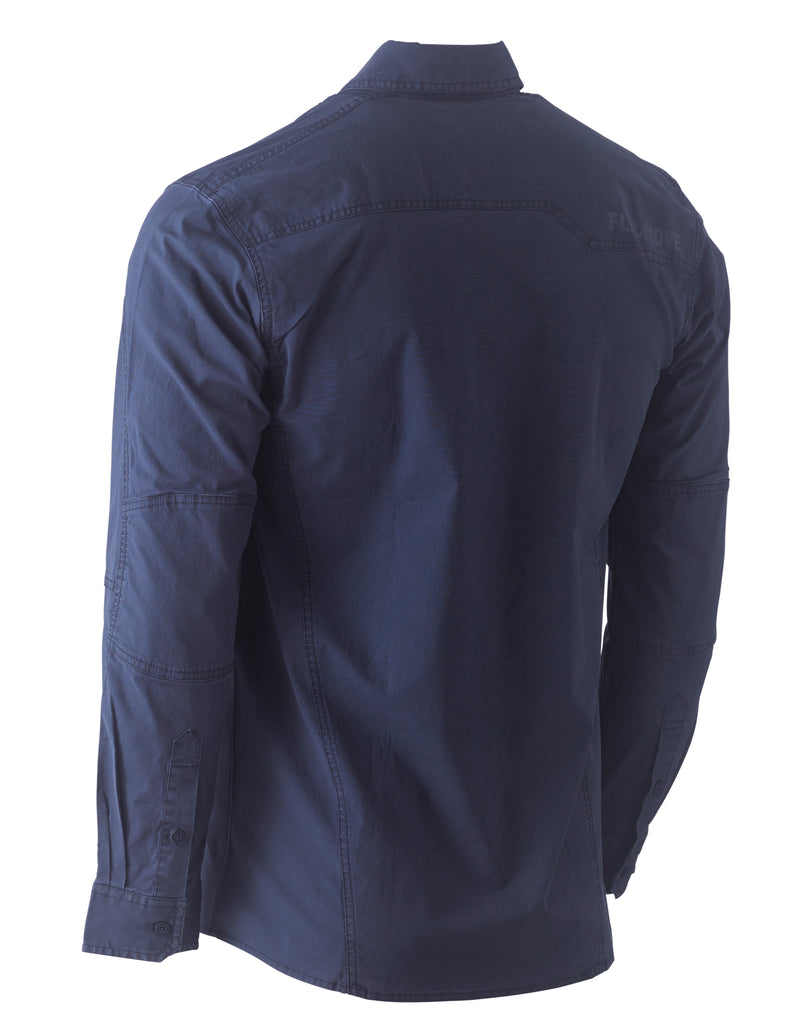 Load image into Gallery viewer, Wholesale BS6146 Bisley Flex &amp; Move™ Work Shirt - Long Sleeve Printed or Blank

