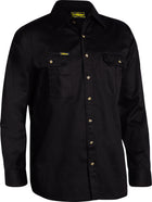 Wholesale BS6433 Bisley Original Cotton Drill Shirt - Long Sleeve Printed or Blank