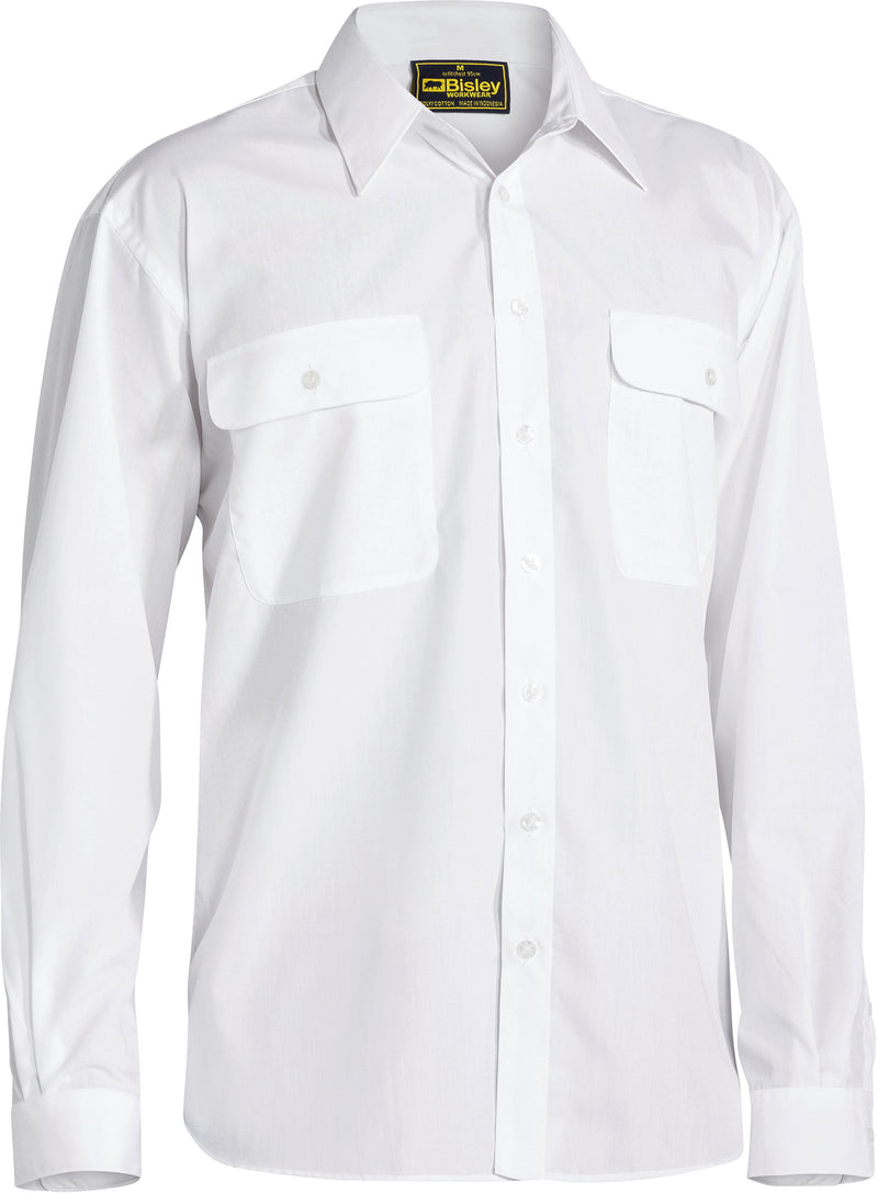 Load image into Gallery viewer, Wholesale BS6526 Bisley Permanent Press Shirt - Long Sleeve Printed or Blank
