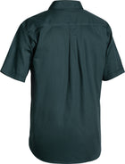 Wholesale BSC1433 Bisley Closed Front Cotton Drill Shirt - Short Sleeve Printed or Blank