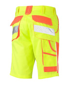 Wholesale BSH1411 Bisley Double Hi Vis Short Printed or Blank