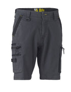 Wholesale BSHC1330 Bisley Flex & Move Stretch Utility Zip Cargo Short Printed or Blank