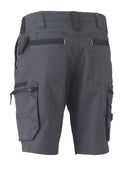 Wholesale BSHC1330 Bisley Flex & Move Stretch Utility Zip Cargo Short Printed or Blank