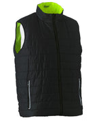 Wholesale BV0330HT Bisley Taped Hi Vis Reversible Puffer Vest Printed or Blank