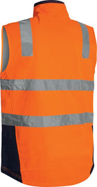 Wholesale BV0348T Bisley Taped Hi Vis Softshell Vest Printed or Blank