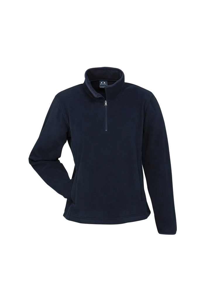 Load image into Gallery viewer, Wholesale F10520 BizCollection Ladies Trinity 1/2 Zip Pullover Printed or Blank
