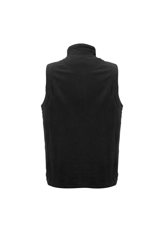 Wholesale F233MN BizCollection Mens Plain Micro Fleece Vest Printed or Blank