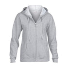 Wholesale Gildan 18600FL Women's Zip Hoodies Printed or Blank