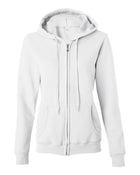Wholesale Gildan 18600FL Women's Zip Hoodies Printed or Blank