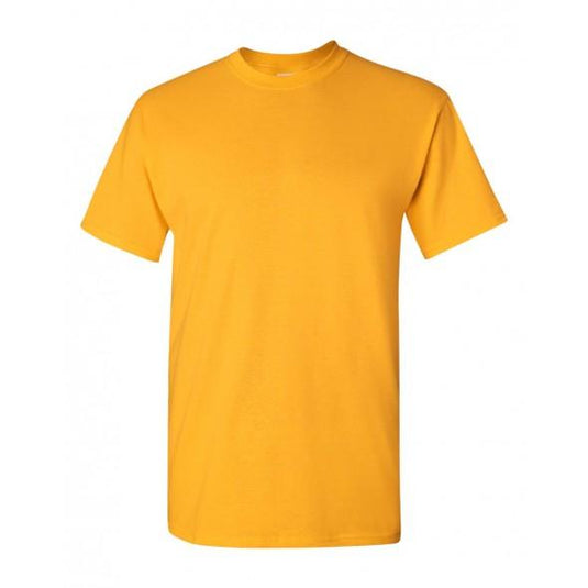 Gildan Adults' Unisex T-Shirt (Adult Sizes S - 4XL) - yellow, s (Big Girls)  