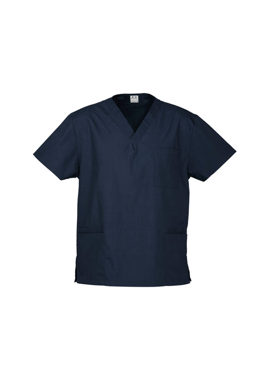 Wholesale H10612 Classic Unisex Scrubs Top Printed or Blank