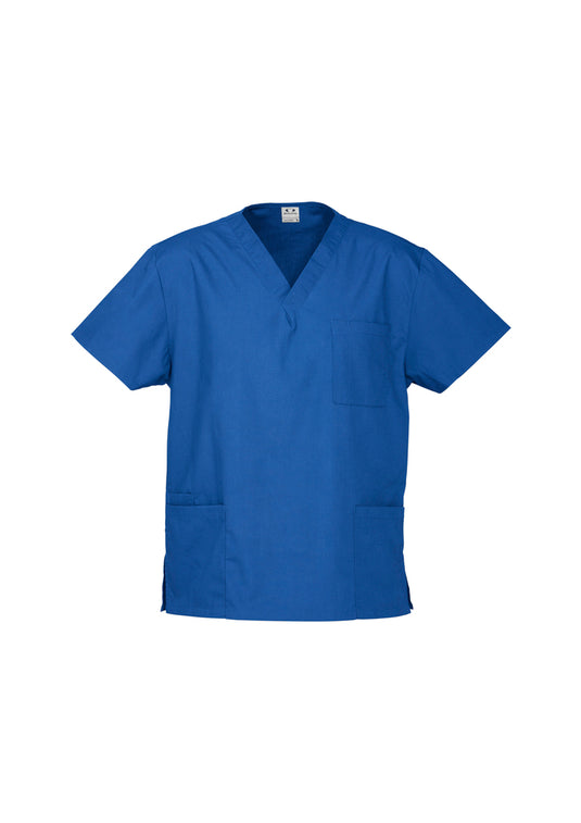 Wholesale H10612 Classic Unisex Scrubs Top Printed or Blank