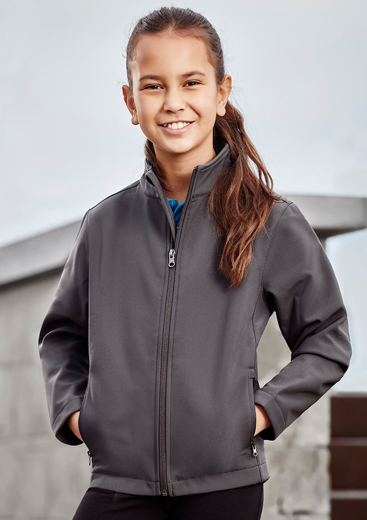 Load image into Gallery viewer, Wholesale J740K Kids Apex Softshell Jackets Printed or Blank
