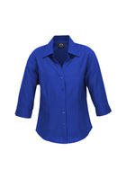 Wholesale LB3600 BizCollection Ladies Plain Oasis 3/4 Sleeve Shirt Printed or Blank