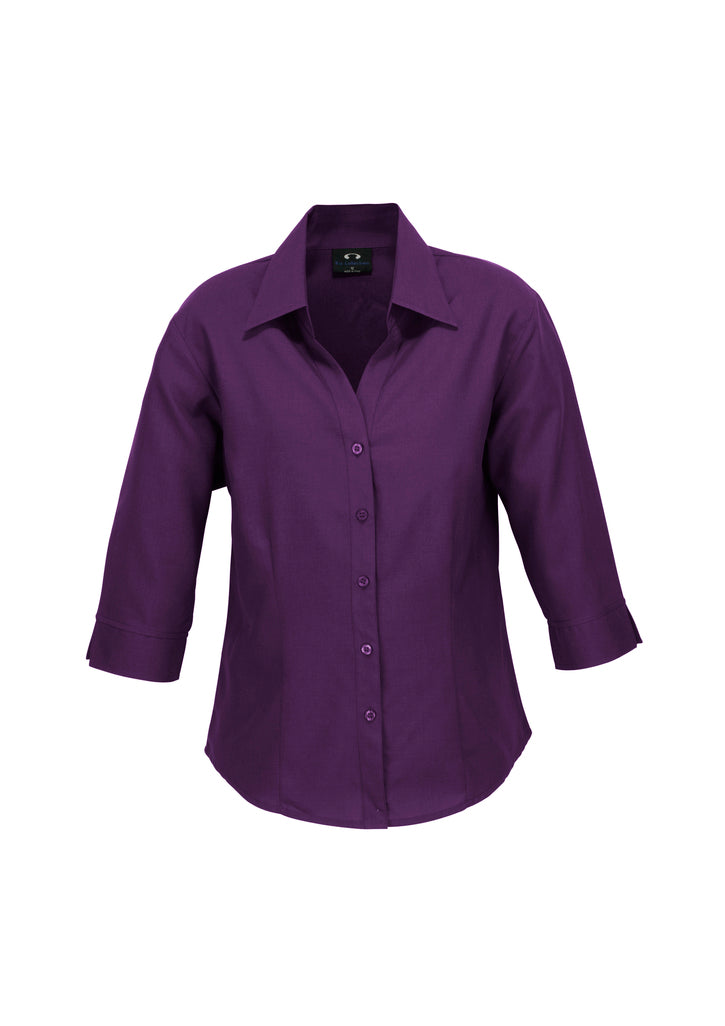 Load image into Gallery viewer, Wholesale LB3600 BizCollection Ladies Plain Oasis 3/4 Sleeve Shirt Printed or Blank
