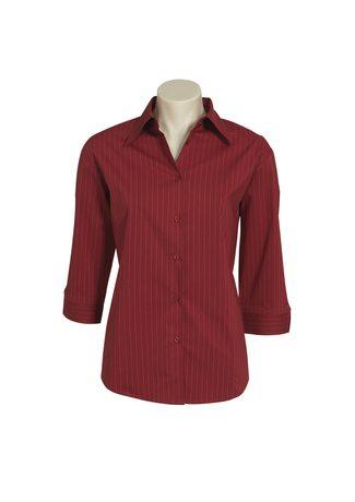 Wholesale LB8425 BizCollection Manhattan Ladies ¾ Sleeve Shirt Printed or Blank